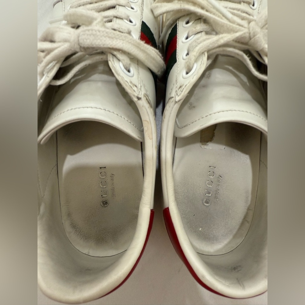 Gucci Wmns Ace GG 'Cherry' - Picture 6 of 13